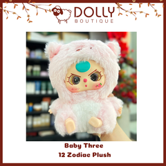 Gấu Bông Baby Three 12 Zodiac Plush Blind Box 12 Con Giáp
