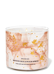 HONEYSUCKLE & PEACH SPRITZ 3-Wick Candle