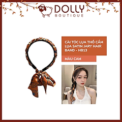 Cài tóc lụa thổ cẩm lụa satin Jary Hair Band - HB13