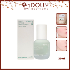 Kem Lót Innisfree Light Fitting Makeup Base SPF23PA+ - Green ( Xanh) 30ml