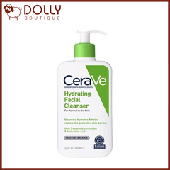 Sữa Rửa Mặt CeraVe Hydrating Facial Cleanser (dùng cho da thường và da khô), 355ml - US