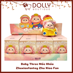 Gấu Bông Baby Three Zhuxiaofantoy Zhu Xiao Fan First Generation ( Phiên Bản Heo) Móc Khóa