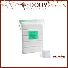 Bông Tẩy Trang Miếng Vuông La Soiree Premium Cotton 500 Miếng