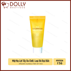 Mặt Nạ Lột Tẩy Tế Bào Chết April Skin Real Calendula Peel Off Pack 15ml [ HSD : 12/06/2022]