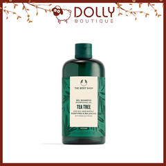 Dầu Gội Tràm Trà The Body Shop Tea Tree Purifying & Balancing Shampoo for Oily Hair & Scalp Vegan 400ml