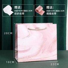 Túi Giấy Đựng Quà Loang Hồng Perfect For You -  Size Trung 22*20*10 cm