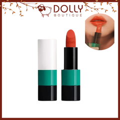 Son Thỏi Rouge Hermes Matte Lipstick Limited Edition 71 Orange Brûlé - Cam Tươi