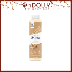 Sữa Tắm Tẩy Tế Bào Chết St.Ives Oatmeal & Shea Butter Soothing Body Wash 650ml