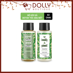 Bộ Gội Xả Love Beauty And Planet Tea Tree Oil  & Vetiver - 400ml *2