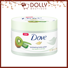 Tẩy Da Chết Cơ Thể  Dove Exfoliating Body Polish Kiwi Seeds & Cool Aloe Scent 225ml