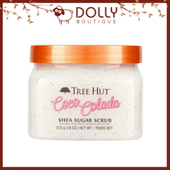 Tẩy Da Chết Cơ Thể  Tree Hut Coco Colada Shea Sugar Scrub 510g