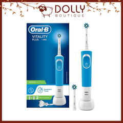 Bàn Chải Điện Oral-B Vitality Plus Cross Action Blue Electric Toothbrush