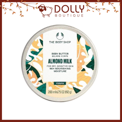 Bơ Dưỡng Thể The Body Shop Almond Milk Body Butter 200ml