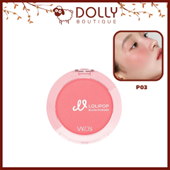 Phấn Má Hồng Vacosi Lolipop All Day Blush 5.6g