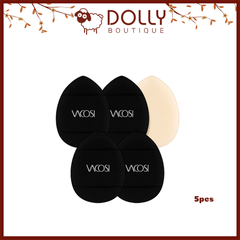 Bông Cushion Vacosi Xỏ Ngón Mini Màu Đen BP55