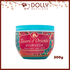 Kem Dưỡng Thể Nước Hoa Hương Ayurveda Tesori D'Oriente Body Cream - 300g