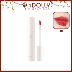 Son Tint Bóng Bbia Glow Lip Tint #10 Sunset Breeze ( Đỏ Cam ) - 3.2g