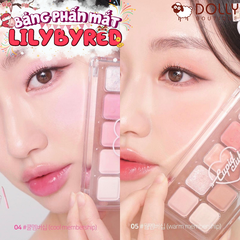 Bảng Phấn Mắt Đa Hiệu Ứng Lilybyred Cupid Club Eyeshadow 05 Warm Membership - 10.5g