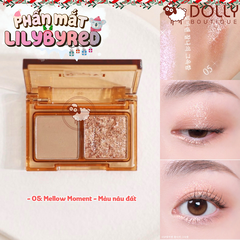 Bảng Phấn Mắt 2 Ô Siêu Xinh, Bền Màu Lilybyred Little Bitty Moment Shadow #05 Mellow Moment - 1,6g