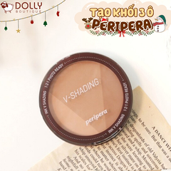 Phấn Tạo Khối Peripera Ink V-Shading #01 Almond brown - 9.5g