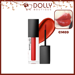 Son Kem Lì Maybelline Sensational Cushion Mattes #CM09 Red Lips Society ( Màu Mứt Cà Chua ) - 6.4ml