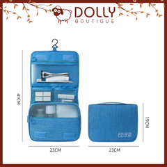 Túi Đựng Mỹ Phẩm Du Lịch Có Móc Treo Travelkit - Màu Xanh Coban