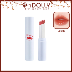 Son Dưỡng Thuần Chay Có Màu Black Rouge Ripplesh Jelly Balm #J06 Cocoa Jelly (Màu Đỏ Cam Nâu)  0826