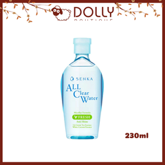 Nước Tẩy Trang Sạch Dầu Senka All Clear Water Micellar Formula  #Fresh - 230ml