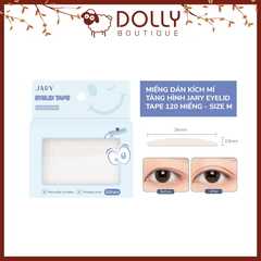 Miếng dán kích mí tàng hình Jary Eyelid Tape 120 miếng