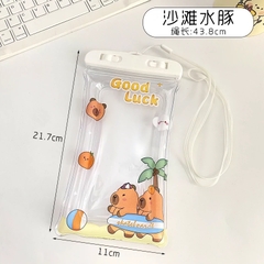 Túi Đựng Điện Thoại Chống Nước Có Phao Nổi và Khoá - Capybara