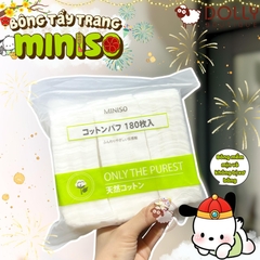 Bông Tẩy Trang Miniso Only The Purest - 180 miếng