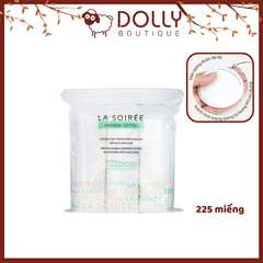 Bông Tẩy Trang La Soiree Premium Cotton 225 miếng