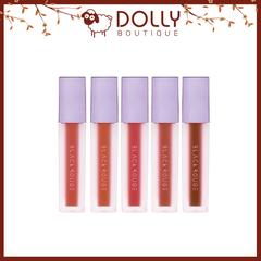 Son Kem Lì Black Rouge Air Fit Velvet Tint  #A12 Dashed Brown ( Màu Nâu Gạch Trầm ) - 4.5g