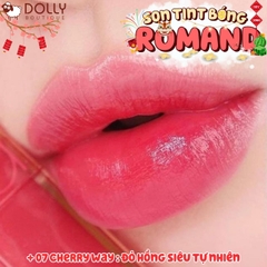 Son Tint Bóng Romand Dewyful Water Tint 07 Cherry Way Màu Đỏ Cherry