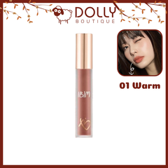 Son Kem Lì IBIM Bare Mousse Lip Tint #01 Warm ( Màu Nâu Cam Đất )