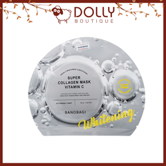 Mặt Nạ Giấy Dưỡng Trắng Banobagi Super Collagen Mask Vitamin C Whitening - 30g