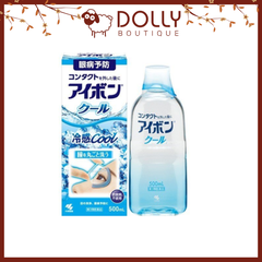 Nước Rửa Mắt Eyebon Kobayashi Màu Xanh Nhạt 500ml