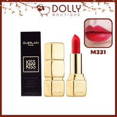 Son Thỏi Lì Guerlain Kiss Kiss Matte M331 Chilli Red ( Đỏ Tươi ) - 3g