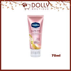 Sữa Dưỡng Thể Hỗ Trợ Sáng Da Chuyên Sâu Vaseline Healthy Bright Gluta-Hya Dewy Radiance 70ML