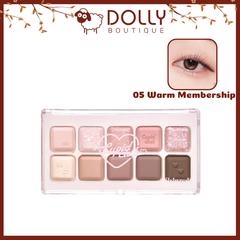 Bảng Phấn Mắt Đa Hiệu Ứng Lilybyred Cupid Club Eyeshadow 05 Warm Membership - 10.5g