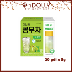 Trà Danongwon Daily Kombucha Green Grape 1 gói x 5g (Hương Nho Xanh)