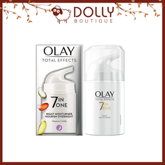 Kem Dưỡng Ẩm Đêm Olay Total Effects 7 In One Night Firming Moisturiser - 50ml