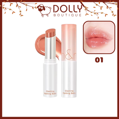 Son Dưỡng Có Màu Romand Glasting Melting Balm #01 Coco Nude ( Màu Nude )- 3.5g
