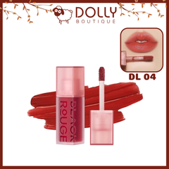 Son Kem Black Rouge Double Layer Over Velvet #DL04 Chili Layer ( Màu Đỏ Thuần ) - 4.1g