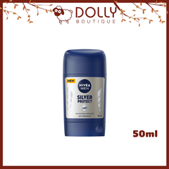 Sáp Khử Mùi Cho Nam Phân Tử Bạc Nivea Men Silver Protect 48h Anti-Perspirant Deodorant - 50ml