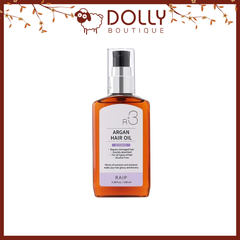 Dầu Dưỡng Tóc Giúp Hồi Phục Tóc Hư Tổn Raip R3 Argan Hair Oil #Elegance (tím) - 100ml