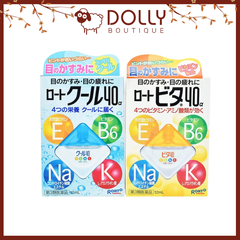 Nước Nhỏ Mắt Làm Mát  Rohto Vita 40 Nhật Bản - 12ml (Xanh)