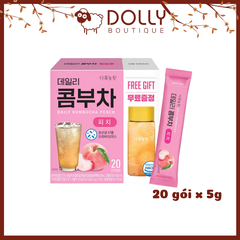 Trà Danongwon Daily Kombucha Peach 1 gói x 5g (Hương Đào)