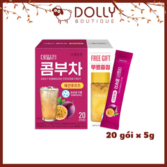 Trà Danongwon Daily Kombucha Passion Fruit 1 gói x 5g (Hương Chanh Dây)