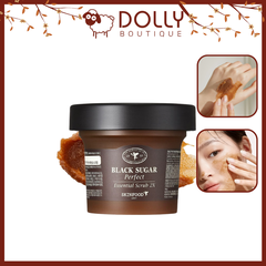 Tẩy Tế Bào Chết Skinfood Black Sugar Perfect Essential Scrub 2X - 100g